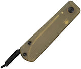 Civivi Slippy Sendy Slip Joint Knife EDC Enthusiasts With Yellow Ultem Handle Spey Point Nitro V Steel 3.75 Inch Closed by Civivi