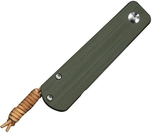 Civivi Slippy Sendy Slip Joint Knife With Green Red G10 Handle Premium Nitro V Blade For EDC Enthusiasts by Civivi