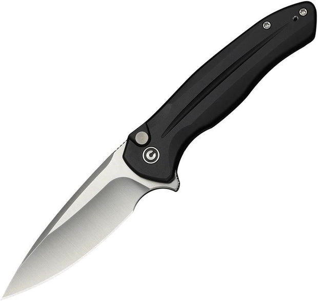 Civivi Kitefin Button Lock Black Al C24091-1 by Civivi