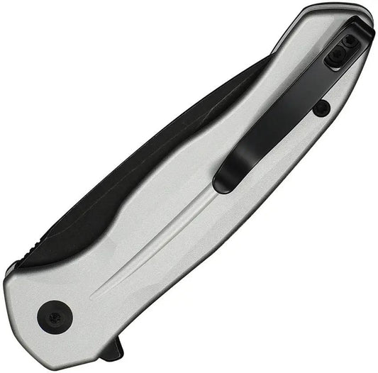 Civivi Kitefin Button Lock Knife Aluminum Handle 14C28N Drop Point Blade For EDC Enthusiasts by Civivi
