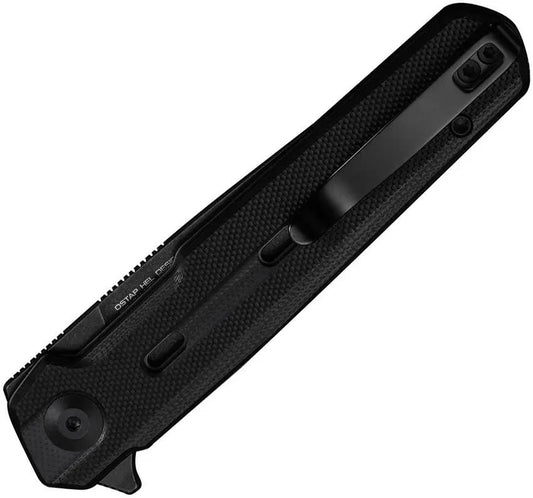 Civivi Navo Liner Lock Knife Nitro V Steel 3.25 Inch Drop Point Black G10 Handle EDC Ready by Civivi