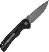 Civivi Tarask Button Lock Knife Nitro V Drop Point Blade Black G10 Handle Extended Tang For EDC Enthusiasts by Civivi