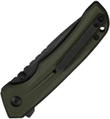 Premium Civivi Tarask Button Lock Knife Nitro V Drop Point 3 Inch Blade G10 OD Handle For EDC Enthusiasts by Civivi