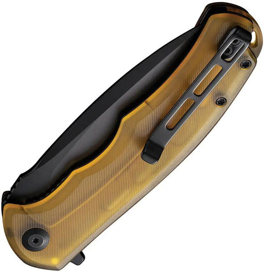 Civivi Praxis Linerlock Ultem EDC Knife With 9Cr18MoV Blade Extended Tang Pocket Clip Case by Civivi