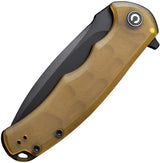 Civivi Praxis Linerlock Ultem EDC Knife With 9Cr18MoV Blade Extended Tang Pocket Clip Case by Civivi