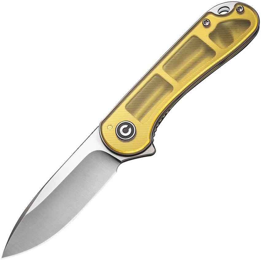 Civivi Elementum Linerlock Ultem EDC Knife 4 Inch Closed With D2 Satin Blade And Pocket Clip by Civivi