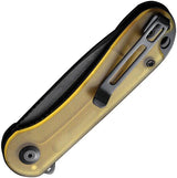 Civivi Elementum Liner Lock Knife Ultem Handle D2 Drop Point 3 Inch Blade 4 Inch Closed EDC Ready by Civivi