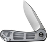 Civivi Elementum Linerlock Clear Lexan Handle Premium EDC Knife With 3 Inch Satin D2 Blade And Extended Tang by Civivi
