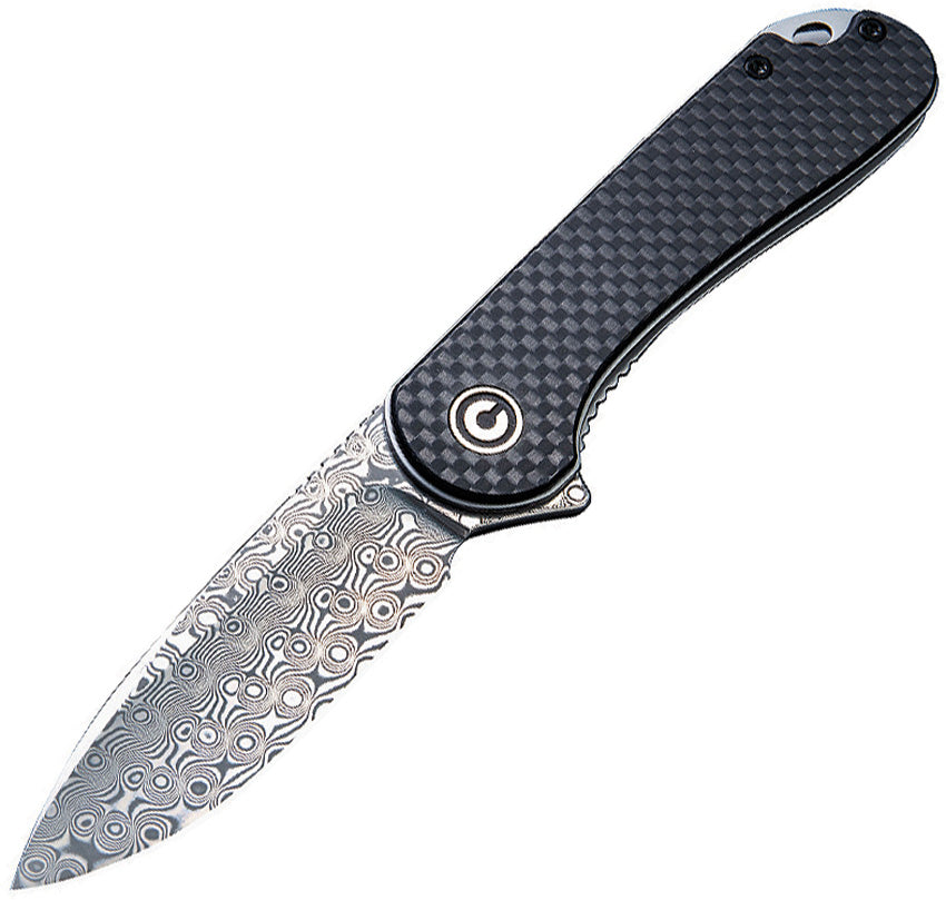 Civivi Elementum Linerlock Damascus C907DS