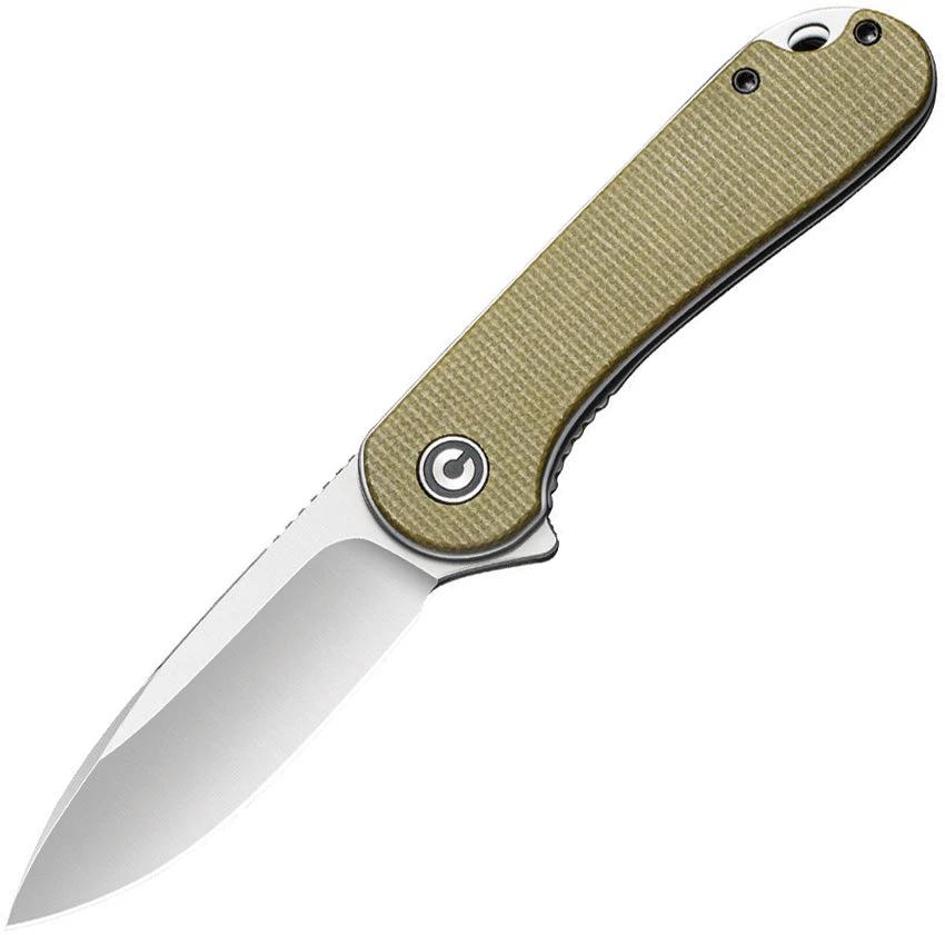 Civivi Elementum Linerlock Grn Mic C907S by Civivi
