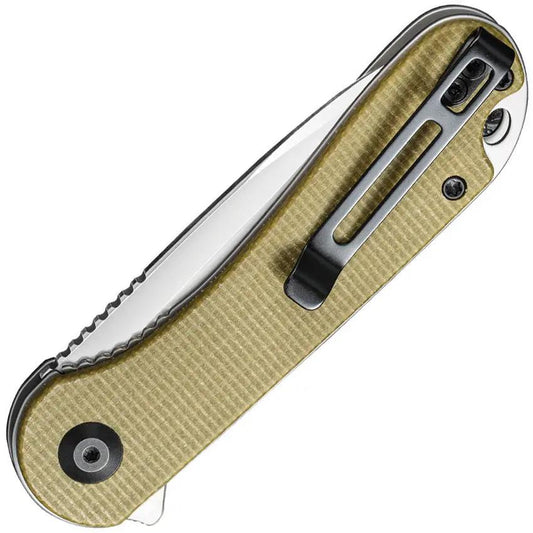 Civivi Elementum Linerlock Olive Micarta D2 Blade EDC Knife For Everyday Carry Compact by Civivi