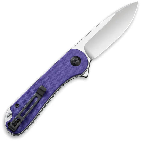 Civivi Elementum Linerlock Purple EDC Knife With 3 Inch Satin D2 Blade And Purple G10 Handle by Civivi