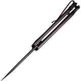 Civivi Elementum Linerlock Ebony Knife with D2 Blade and Pocket Clip for EDC Enthusiasts by Civivi