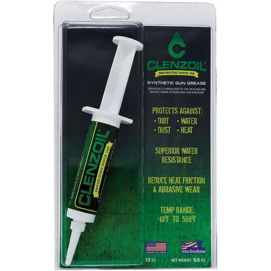 Clenzoil Synthetic Gun Grease Performance Lubricant For Firearms Water Resistant Reduces Friction Hunters And Shooters by Clenzoil