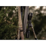 Caldwell Max Grip Sling FDE Ergonomic Overmolded Comfort Quick Detach Swivels Adjustable 20 to 41 Inches for Shooters by Caldwell
