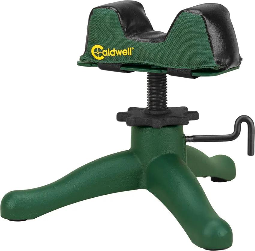 Caldwell Rock Jr Front Shooting Rest For Precision Shooters Adjustable Height Interchangeable Feet Compact Base by Caldwell