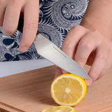 Coolhand Paring Knife 8 Inch Overall Satin Finish Stainless Blade With Ebony Wood Handle For Professional Kitchen Pros by Coolhand
