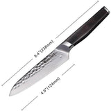 Coolhand Ebony Handle Utility Knife With 5 Inch Hammered 440C Blade For Professionals by Coolhand
