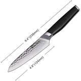 Coolhand Utility Knife With G10 Handle And 5 Inch 440C Hammered Blade For Professionals by Coolhand
