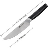 Coolhand Steak Knife G10 Handle 9.5 Inch Satin Blade Durable for Home Cooks and Grilling Pros by Coolhand