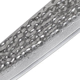 Coolhand Nakiri Knife VG10 Damascus Hammered Blade 12 Inch Overall Cocobolo Handle For Home Chefs by Coolhand
