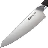 Coolhand Premium Ebony Chef's Knife 8 Inch Satin Blade 1.4116 Stainless For Professional Cooks Boxed by Coolhand