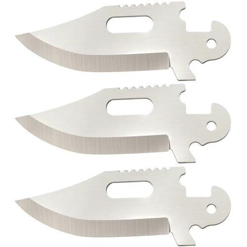 Cold Steel Click N Cut Bowie Blade Replacement – 3 Pack by Cold Steel