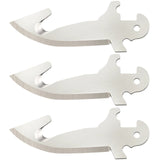 Cold Steel Click N Cut Gut Hook Replacement Blades – 3 Pack by Cold Steel