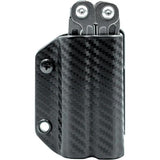 Leatherman Clip And Carry Sheath Durable Carbon Fiber Pattern Kydex Belt Clip 1.75in Fits Sidekick Rebar Rev EDC by Clip & Carry