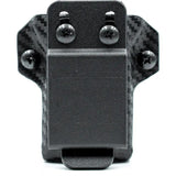 Gerber Suspension Sheath Clip Carry Black Carbon Fiber Pattern Kydex With Adjustable Retention For EDC Enthusiasts by Clip & Carry