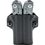 Gerber Suspension Sheath Clip Carry Black Carbon Fiber Pattern Kydex With Adjustable Retention For EDC Enthusiasts by Clip & Carry