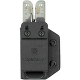 Victorinox SwissTool Sheath Black Kydex Clip Carry With Adjustable Retention For Belts by Clip & Carry
