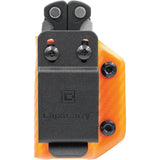 Leatherman Charge Sheath Orange CF Kydex With Adjustable Retention For EDC Pros And Enthusiasts by Clip & Carry