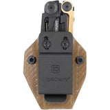 Leatherman MUT Sheath Clip Brown Kydex With Adjustable Retention For Belt Up To 1.75 Inches For Leatherman MUT Owners by Clip & Carry