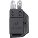 Victorinox Spirit Sheath Clip And Carry Black Carbon Fiber Kydex With Adjustable Retention For EDC Enthusiasts by Clip & Carry