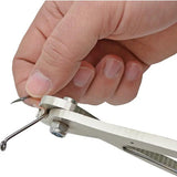 Camillus Cuda Hook Cutter 18178 With Spring Action Long Handle Carbon Steel Blade Cuts Up To 6 Hooks For Anglers by Camillus