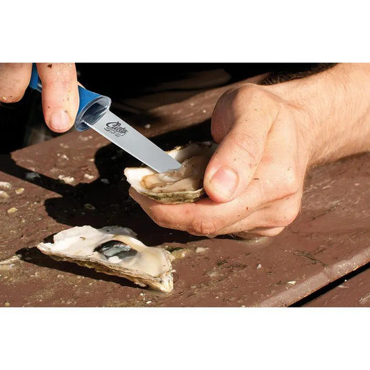 Camillus Cuda Titan Shucking Knife 7.75 Inch Blade With Blunt Tip For Prying And Shucking Full Tang For Fishermen by Camillus