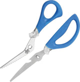Camillus Cuda Marine Shears Titanium Bonded Blades With Fish Scaler And Bottle Opener For Anglers by Camillus