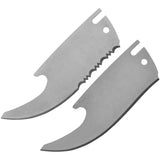 Camillus TigerSharp Linerlock Knife 19131 For Outdoors Enthusiasts With Replaceable Blades And Serrated Edge FRN Handle by Camillus
