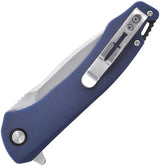 Camillus Scivik Linerlock Blue EDC Knife with 3.25in Drop Point Blade for Outdoor Enthusiasts by Camillus