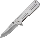 Camillus Choff Framelock 19391 EDC Knife Titanium Coated 3Cr13 Blade With Thumb Stud And Pocket Clip by Camillus