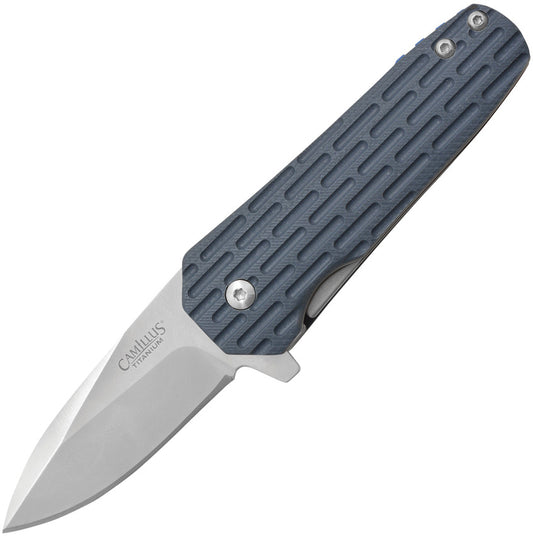 Camillus Wedge Linerlock Blue-Gray A/O 19399