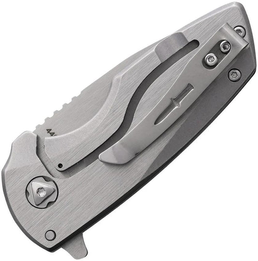 Camillus LK6 Framelock Folding Knife EDC Tactical With Titanium Bonded 2.5in Drop Point Blade And G10 Handle by Camillus