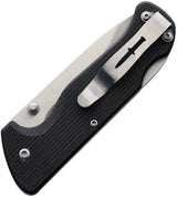 Camillus Bushcrafter Lockback Knife With Satin 440 Stainless Blade And G10 Handle For Outdoor Enthusiasts by Camillus