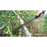 Camillus Carnivore Maxx 2 Machete With Titanium Bonded Chisel Tip Blade And Sawback Full Tang For Outdoor Enthusiasts by Camillus