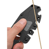 Camillus CAM19489 Fixed Blade Knife 3.5in Satin Clip Point For Outdoor Enthusiasts Rugged Belt Sheath by Camillus