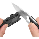 Camillus CAM19489 Fixed Blade Knife 3.5in Satin Clip Point For Outdoor Enthusiasts Rugged Belt Sheath by Camillus