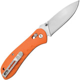 Camillus Rovax Cuda Lock Orange Titanium Bonded Blade EDC Knife For Outdoor Enthusiasts by Camillus