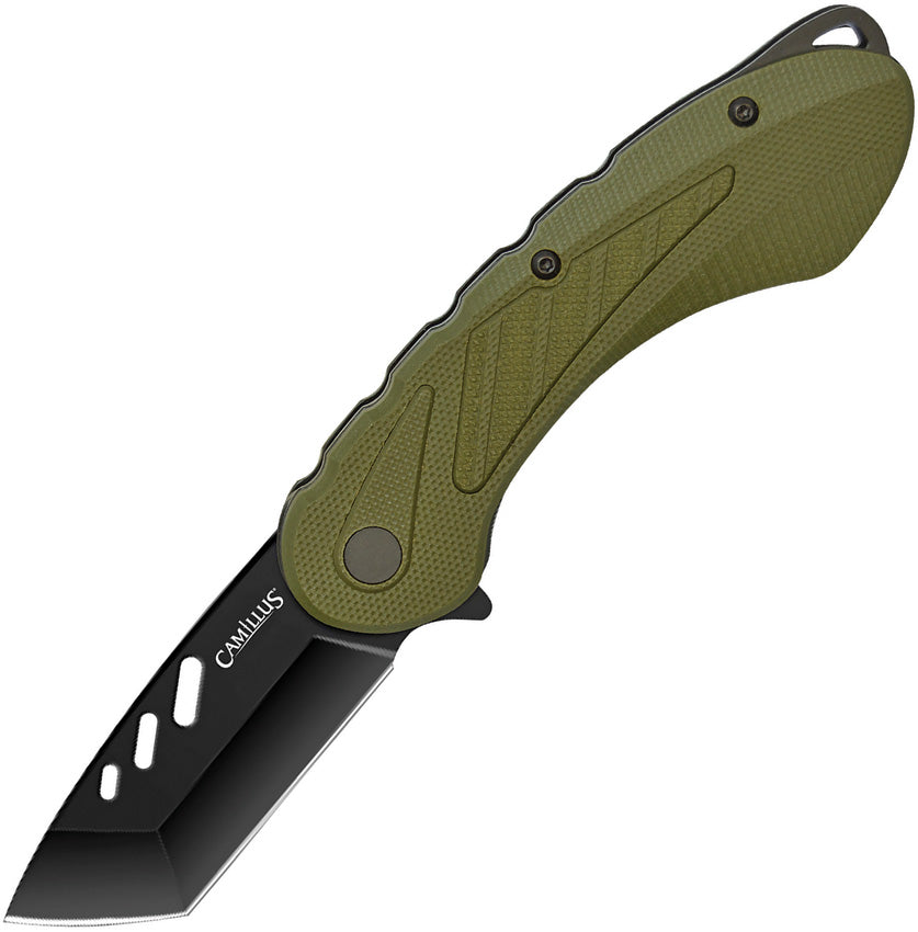 Camillus Veracious Linerlock Green 19648