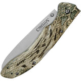 Camillus Cloak Lockback Saw Knife 4in Titanium Coated Blade Camouflage Handle For Outdoorsmen Rugged by Camillus